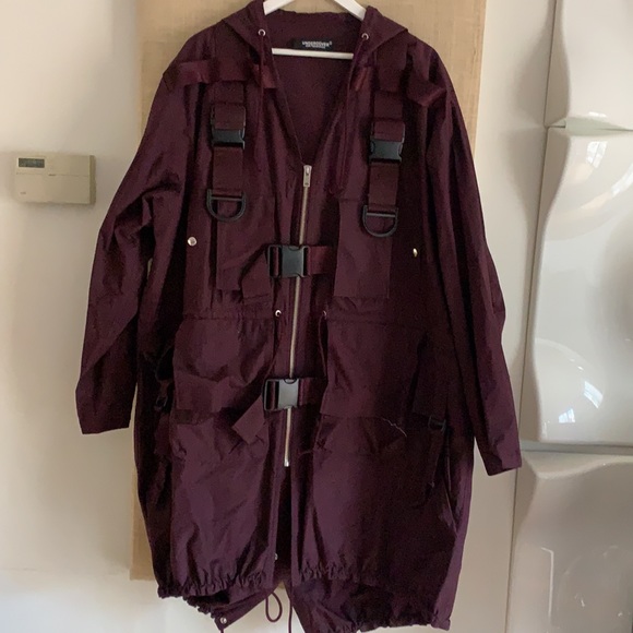 NWOT UNDERCOVER “shadow hoppers” multi pocket fishtail parka - Picture 4 of 14